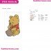 Baby Pooh Napping Winnie The Pooh Embroidery Design