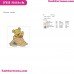 Baby Pooh Playing In Sand Winnie The Pooh Embroidery Design