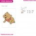 Baby Pooh Winnie The Pooh Embroidery Design