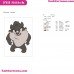 Baby Taz Baby Looney Tunes Embroidery Design 2