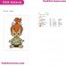 Baby The Flintstones Embroidery Design