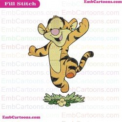 Baby Tigger Winnie The Pooh Embroidery Design
