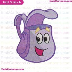 Backpack Dora And Friends Embroidery Design