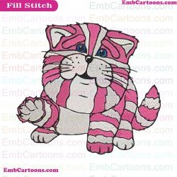 Bagpuss Embroidery Design