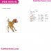Bambi Deer Embroidery Design 3