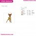 Bambi Deer Smiling Embroidery Design 2