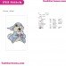 Bambi Deer Squirrel Embroidery Design 3