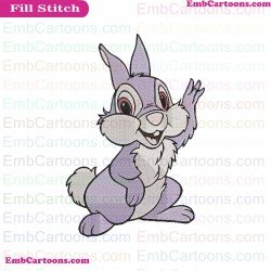 Bambi Thumper Embroidery Design 10