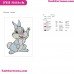 Bambi Thumper Embroidery Design 10