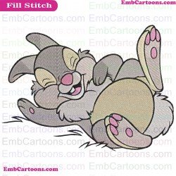 Bambi Thumper Embroidery Design 1