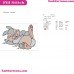 Bambi Thumper Embroidery Design 1