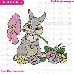 Bambi Thumper Embroidery Design 2