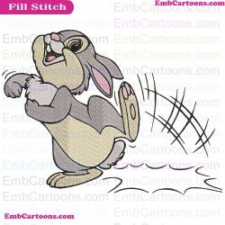 Bambi Thumper Embroidery Design 6