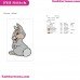 Bambi Thumper Smiling Embroidery Design 9