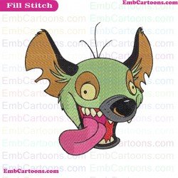 Banzai The Lion King Embroidery Design 10