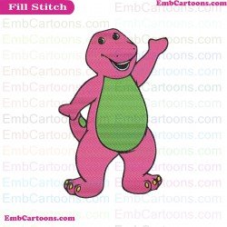 Barney Embroidery Design 1
