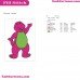 Barney Embroidery Design 1