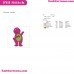 Barney Embroidery Design 3