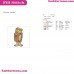 Barney Rubble The Flintstones Embroidery Design 1