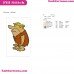 Barney Rubble The Flintstones Embroidery Design 2