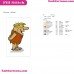 Barney Rubble The Flintstones Embroidery Design 3