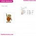 Barney Rubble The Flintstones Embroidery Design 4