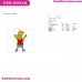 Bart Simpson 2 The Simpsons Embroidery Design