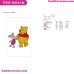 Bear And Piglet Winnie The Pooh Embroidery Design