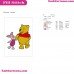 Bear And Piglet Winnie The Pooh Embroidery Design