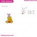 Bear And Piglet Winnie The Pooh Embroidery Design 2