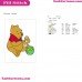 Bear Winnie The Pooh Embroidery Design 13