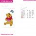 Bear Winnie The Pooh Embroidery Design 14