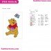 Bear Winnie The Pooh Embroidery Design 14