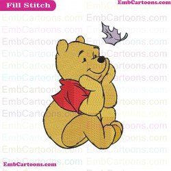 Bear Winnie The Pooh Embroidery Design 15