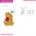 Bear Winnie The Pooh Embroidery Design 15