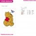 Bear Winnie The Pooh Embroidery Design 15