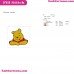 Bear Winnie The Pooh Embroidery Design 16
