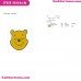 Bear Winnie The Pooh Embroidery Design 18