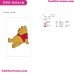 Bear Winnie The Pooh Embroidery Design 1