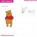Bear Winnie The Pooh Embroidery Design 21
