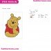 Bear Winnie The Pooh Embroidery Design 23