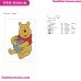 Bear Winnie The Pooh Embroidery Design 24