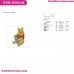 Bear Winnie The Pooh Embroidery Design 24