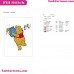 Bear Winnie The Pooh Embroidery Design 2