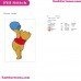 Bear Winnie The Pooh Embroidery Design 4