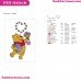 Bear Winnie The Pooh Embroidery Design 9