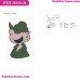 Beetle Bailey Embroidery Design 01
