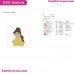 Belle Beauty And Beast Embroidery Design