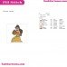 Belle Halloween Embroidery Design