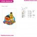 Bert And Ernie In Circle Sesame Street Embroidery Design